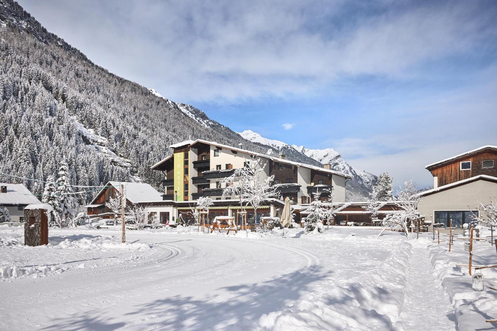 Bio Hotel Stillebach Sankt Leonhard im Pitztal Exteriör bild
